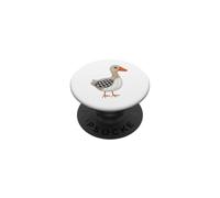 Jolie décoration de Ferme en oie Cousue PopSockets PopGrip Adhésif