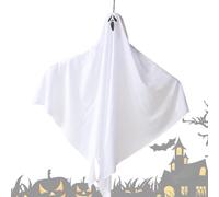 Jolie décoration fantôme - Petits pendentifs fantômes Volants - Accessoires Photo en Tissu - Décoration de Porte avec Pendentif fantôme - Fournitures de fête intérieures et extérieures