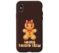 Jolie équipe de pâtisserie de Noël en Pain d'épice Coque pour iPhone X/XS
