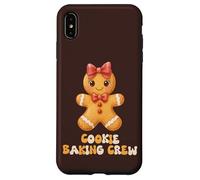 Jolie équipe de pâtisserie de Noël en Pain d'épice Coque pour iPhone XS Max