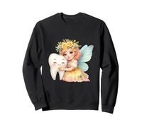 Jolie fée des Dents avec Une dent Mignonne pour Les dentistes perdus Sweatshirt