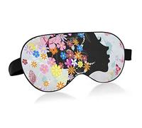 Jolie femme dame masque de sommeil bandeau occultant refroidissement drôle masque pour les yeux pour dormir avec bande élastique pour femmes homme mode
