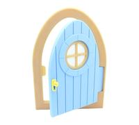 Jolie figurine de porte et échelle de fées 1/12 pour maisons de poupées, meubles miniatures pour artisanat fait à la main, maquette, décoration de projets d'artisanat pour maisons de poupées