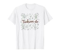 Jolie Fille de Taekwon-do, Petit Kicker Fort T-Shirt