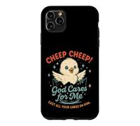 Jolie Fille, Dieu Prend Soin de Moi, Foi chrétienne Coque pour iPhone 11 Pro Max