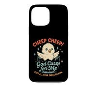 Jolie Fille, Dieu Prend Soin de Moi, Foi chrétienne Coque pour iPhone 13 Pro Max