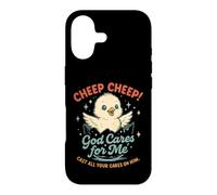 Jolie Fille, Dieu Prend Soin de Moi, Foi chrétienne Coque pour iPhone 17