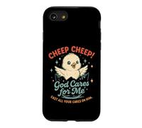 Jolie Fille, Dieu Prend Soin de Moi, Foi chrétienne Coque pour iPhone SE (2020) / 7/8