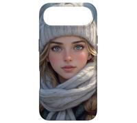 Jolie Fille racontant Une Histoire d'hiver Coque pour iPhone Air