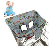 Jolie housse de chariot de courses - Housse de siège en polyester pour garçons et filles | Imprimé mignon pour , housse de protection contre la poussière, facile à mettre pour chariots, chaises