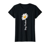Jolie inscription « Stay Positive Daisy » T-Shirt