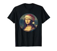 Jolie Joconde pour Un Look Amusant de Nuit de Noël T-Shirt