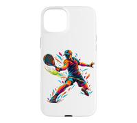Jolie Joueurs De Padel Coque pour iPhone 15 Plus