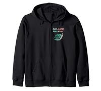 Jolie, juste une fille qui aime les aigles, les animaux, les femmes et les filles. Sweat à Capuche