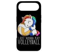 Jolie Licorne De Volley-Ball Je Veux Juste Jouer Au Coque pour iPhone Air