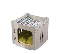 Jolie Maison de Chat Nid de Chat, Suspension de Chat, lit, Cadre d'escalade for Chat, Arbre à Chat, boîte à Chat, nid de Chat Yueshang fermé, Tapis de Chat, Maison de Chat Maison de Chat(Large 2)