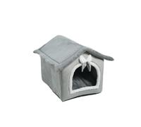 Jolie Maison de Chat Villa for Chat Amovible et Lavable, Grand Espace, nid for Chat, Quatre Saisons, nid Universel for Animaux de Compagnie, Armoire for Chat Maison de Chat(Papillon,L 40 * 36 * 46)