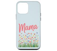 Jolie Maman de fête des mères avec Fleurs Sauvages Coque pour iPhone 12 Mini
