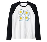 Jolie Marguerite Blanche Manche Raglan