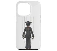 Jolie marionnette avec Cordes pour extracteur de Cordes Coque pour iPhone 13 Pro