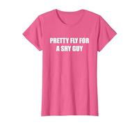 Jolie Mouche pour Un Gars timide T-Shirt, Femme, Rose Chiné, M