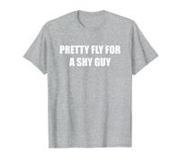 Jolie Mouche pour Un Gars timide T-Shirt, Homme, Gris Chiné, XL
