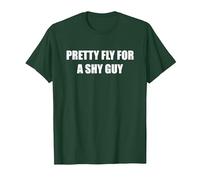 Jolie Mouche pour Un Gars timide T-Shirt, Homme, Vert Forêt, M