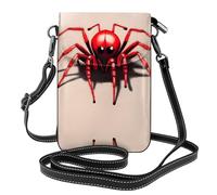 Jolie petite araignée rouge. Ce sac à bandoulière léger et unisexe à rabat libère vos mains et est adapté pour les voyages, les vacances et une utilisation quotidienne., Jolie petite araignée rouge
