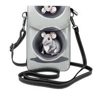 Jolie petite araignée rouge. Ce sac à bandoulière léger et unisexe à rabat libère vos mains et est adapté pour les voyages, les vacances et une utilisation quotidienne., Souris dans le trou, Taille