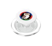 Jolie Petite Chouette avec Cœurs | Illustration Colorée PopSockets PopGrip pour MagSafe
