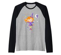 Jolie petite sorcière Manche Raglan
