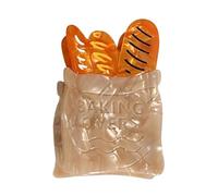 Jolie pince à cheveux en acétate pour Dessert, accessoire de pour décoration de mise en forme polyvalente décontractée et formelle, pince à griffes pour fille