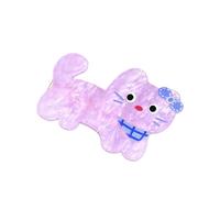 Jolie pince à cheveux en forme d'animal - En acrylique - Pour un usage quotidien - Pour fille