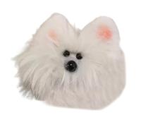 Jolie pince à cheveux en forme de chien 3D pour femmes et filles à la mode en forme de bec de canard Outil de coiffure décoratif Barrettes à cheveux latérales