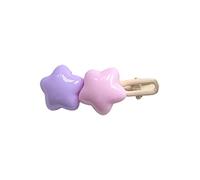 Jolie pince à cheveux en forme d'étoile en forme de bec de canard, couleur bonbon, pince à cheveux pour queue de cheval, épingles à cheveux pour adolescents et enfants