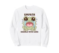 Jolie poignée d'empath en Forme de Grenouille Qui pleure avec Soin esthétique Sweatshirt