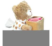 Jolie poubelle de voiture - 2 en 1 multifonction en peluche mignon étanche - Rangement de véhicule - Poubelle de camion - Pour véhicule, intérieur, bureau, table de chevet, chambre à coucher, bureau