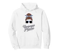 Jolie Princesse uruguayenne Trip Spirit Country Cheer Mom Dad Sweat à Capuche