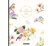 Jolie promenade dans la nature: 45 planches à peindre à l aquarelle ou à colorier