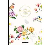 Jolie promenade dans la nature: 45 planches à peindre à l aquarelle ou à colorier