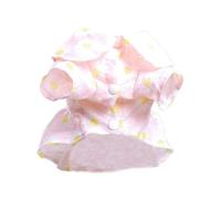 Jolie robe de mariée pour chiot, col Peter Pan Ananas Costume Princesse Jupe Printemps Kochi