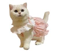 Jolie Robe pour Chat et Chien Maltais, vêtements pour Chiots, Tenue Respirante, Fine et Confortable avec Une Finition soignée, Robe élégante pour Chien pour la Promenade (XS)