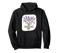 Jolie Saison de Lavande avec Discours d'amour Sweat à Capuche