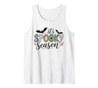 Jolie Saison effrayante - Imprimé léopard zèbre Halloween Débardeur