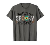 Jolie Saison effrayante - Imprimé léopard zèbre Halloween T-Shirt