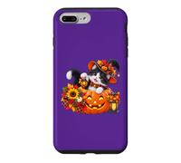 Jolie sorcière Chat Jack O Lanterne Halloween Citrouille Chaton Coque pour iPhone 7 Plus/8 Plus