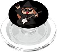 Jolie sorcière Joueur de Guitare drôle Halloween Conception Amateur de Musique PopSockets PopGrip pour MagSafe