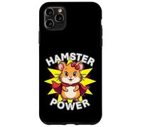 Jolie star de super-héros Hamster Power Girl Furry Friend Coque pour iPhone 11 Pro Max
