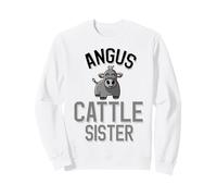 Jolie sœur Angus Cattle Sweatshirt