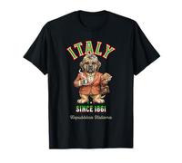 Jolie Tasse à café Cane Corso Chienne Chien Drapeau Italie T-Shirt